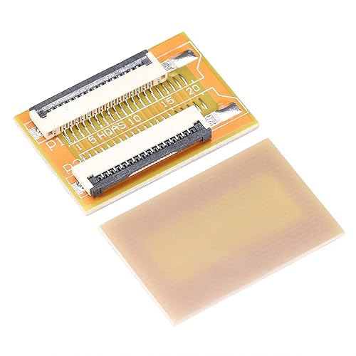 Miniatura 3 de uxcell Cable plano flexible (tipo A) y kit de adaptador de extensión abatible para montar, 15 pines 0.039 in de paso 7.874 in FFC para TV LCD, audio