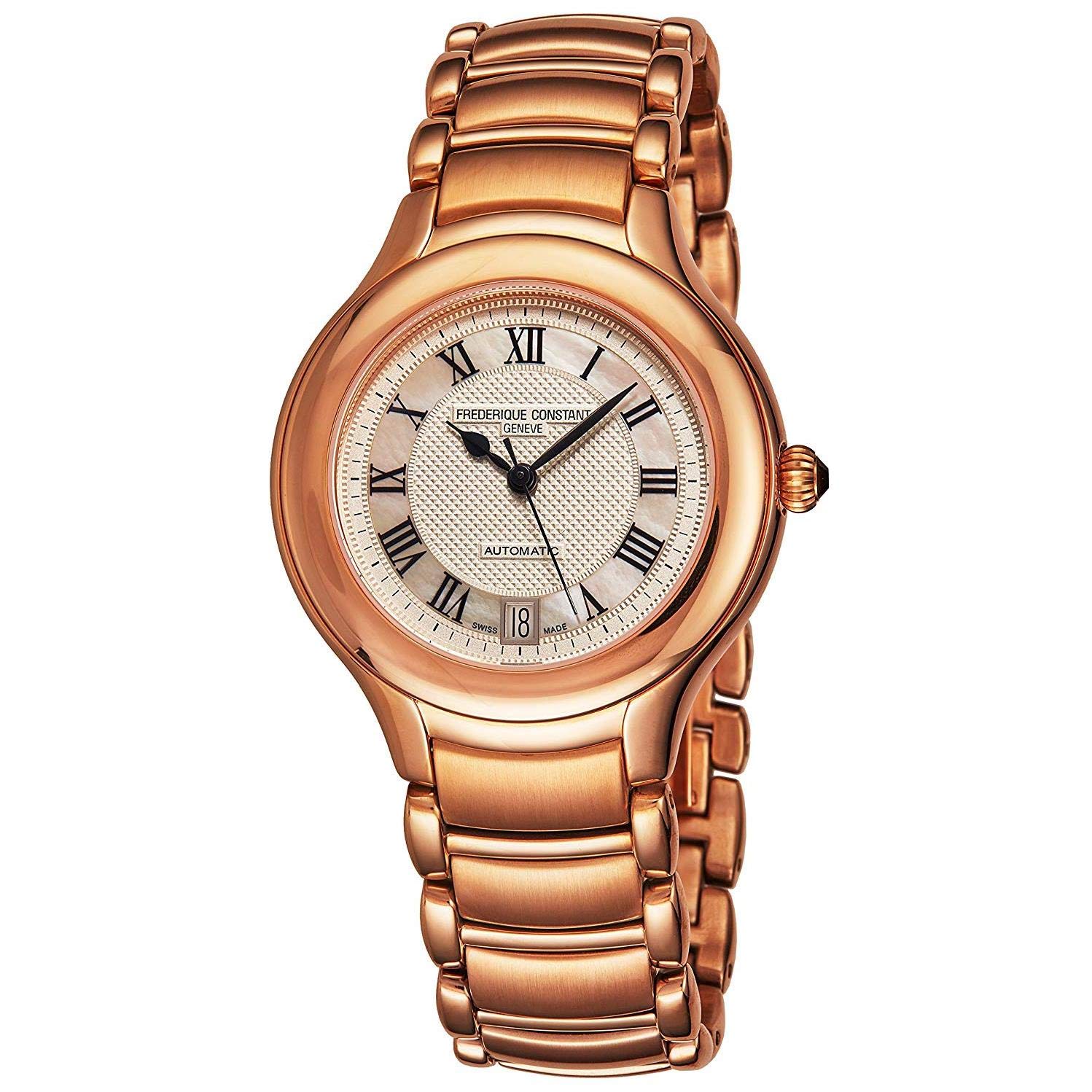 Buy Frederique Constant Classics Delight Womens Rose Gold Watch 38mm