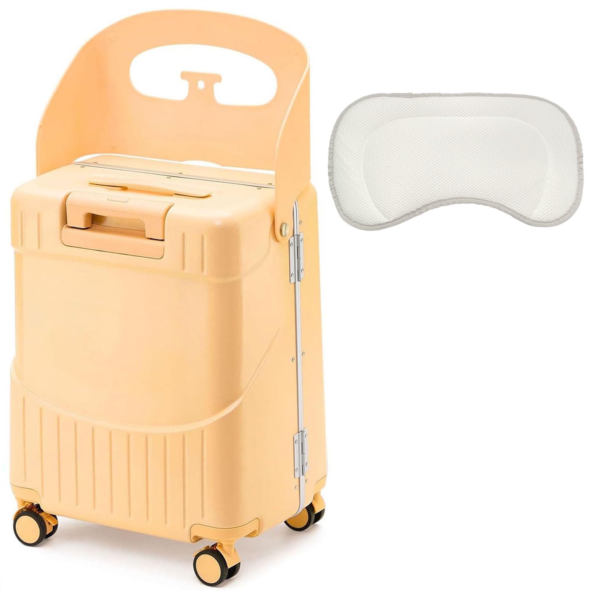 Amazon | [ChicCarry] 子供が乗れるキャリーケース クッションシート