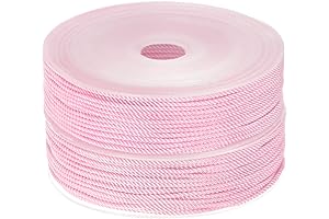 HARFINGTON Twisted Nylon String: Craftsman's Dream for Durable Bracelets and Jewelry