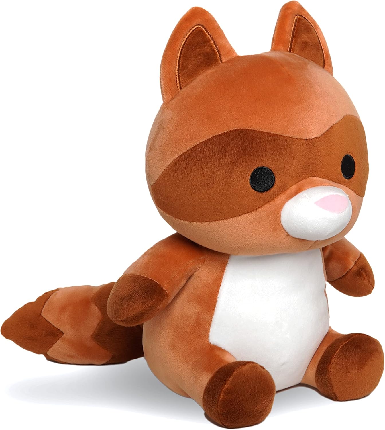 Amazon.com: Avocatt Brown Stuffed Raccoon Plushie - 10 Inches Stuffed