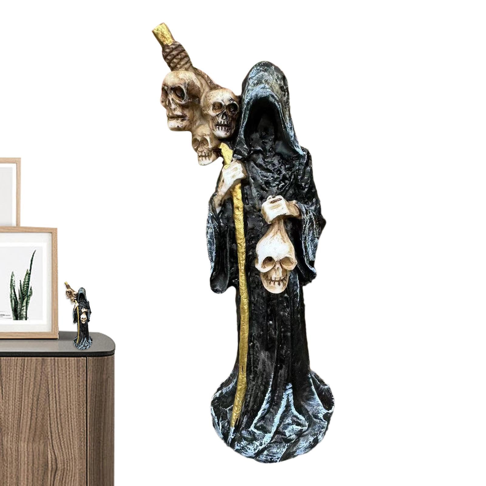 Amazon.co.jp: 死神の置物、死神の彫刻 | 死神フィギュア死神の彫刻 