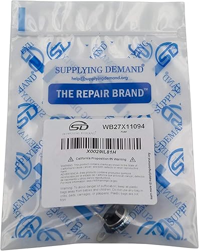 Miniatura 6 de Supplying Demand WB27X11094 1556167 modelo específico del reemplazo de la cavidad del TCO del fusible de la microonda no universal