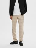 SELECTED HOMME Spodnie Slhslim-robert Des Flex 175 Pants Noos – Spodnie Mężczyźni