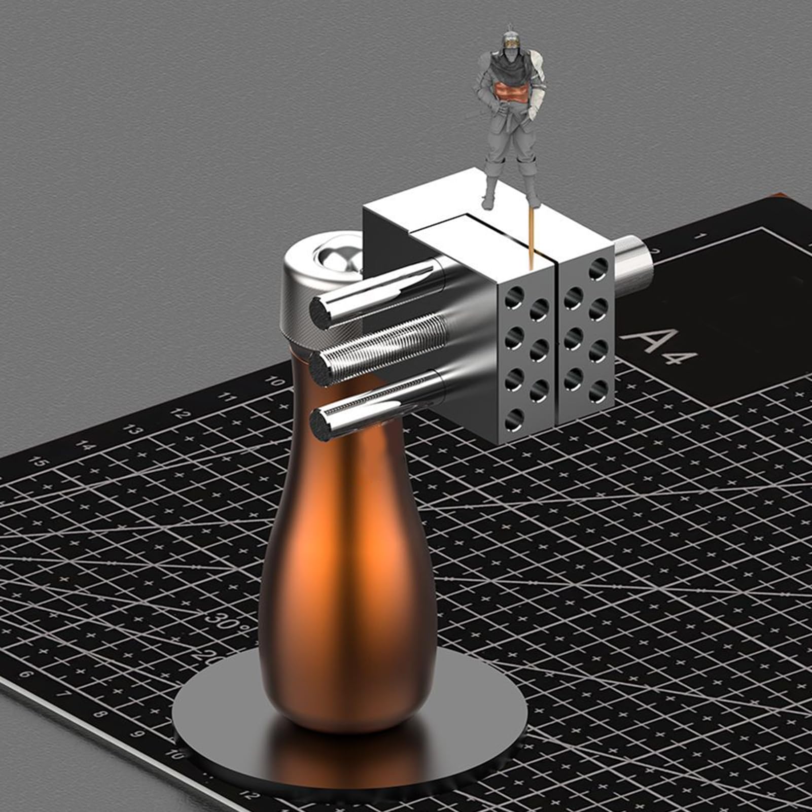 Morsetto | Morsetto Da Tavolo Per Modellismo,Postazione Di Lavoro | Portatile Per Riparazione Orologi - Per Modellazione Elettronica Costruzione Modelli Falegnameria Hobby