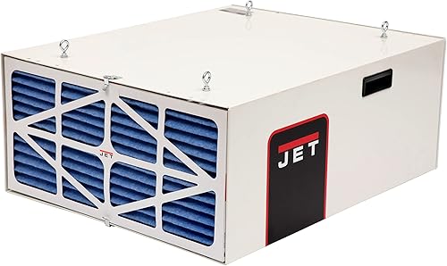 Sistema de filtrado de aire de la marca JET con 3 velocidades control remoto y prefiltro electroestático