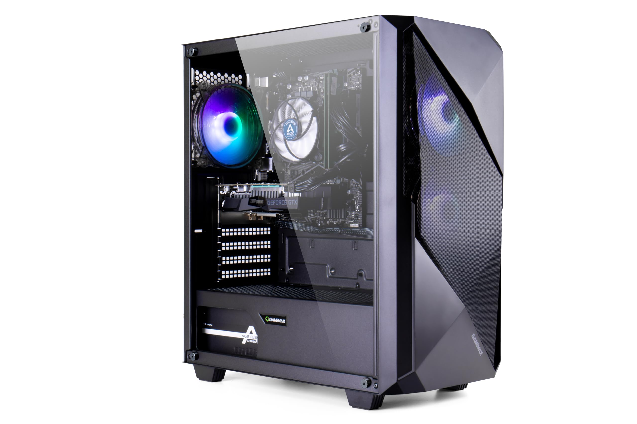 GAMEMAX Gaming-PC Striker 7817 AMD Ryzen 7 9700X 16GB DDR5 RAM 1TB SSD RTX 5060Ti Windows 11