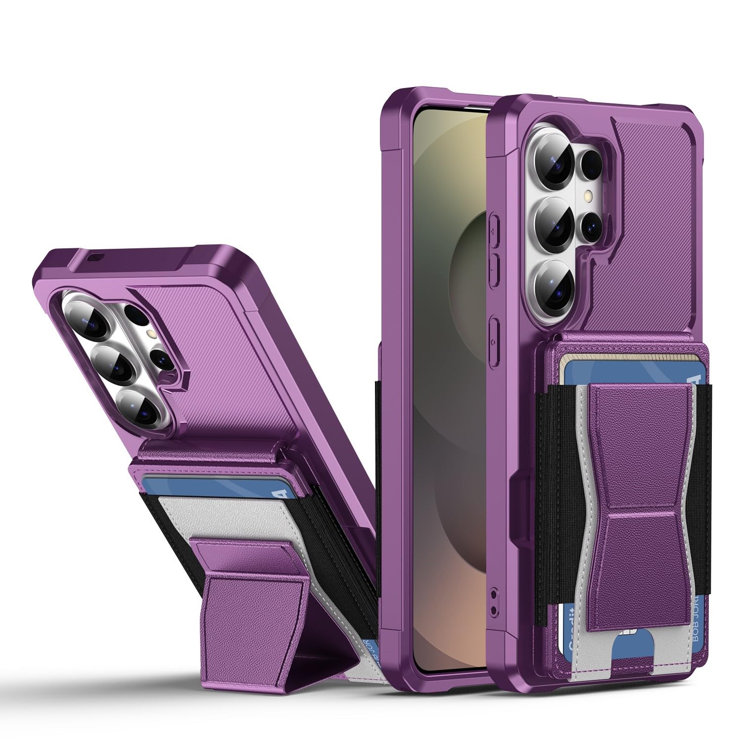 Étui cuir Samsung S26 Ultra violet résistant pour éviter les rayures d'écran - 7