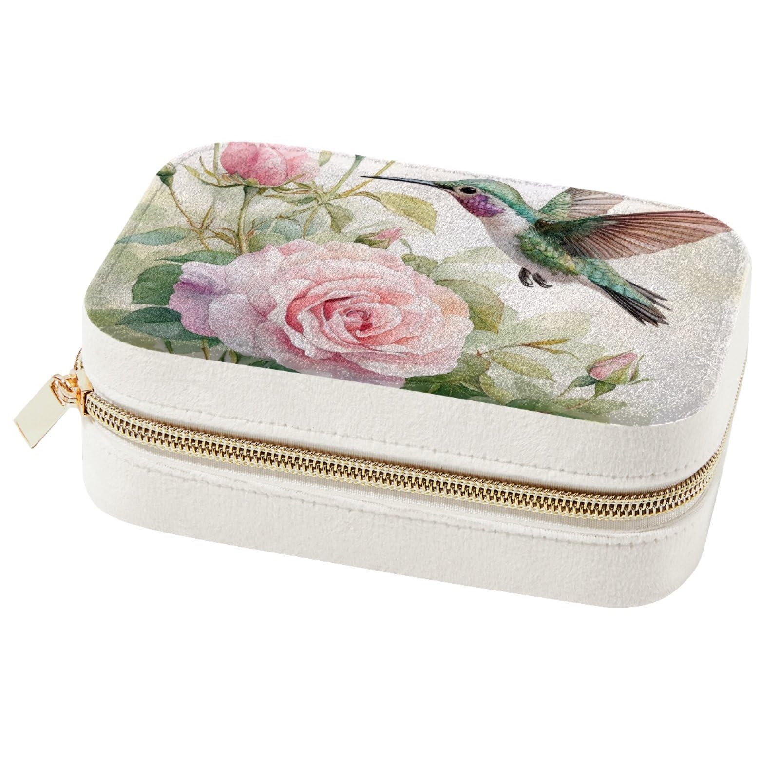 Boîte à bijoux colibri idéale pour week-end et vacances