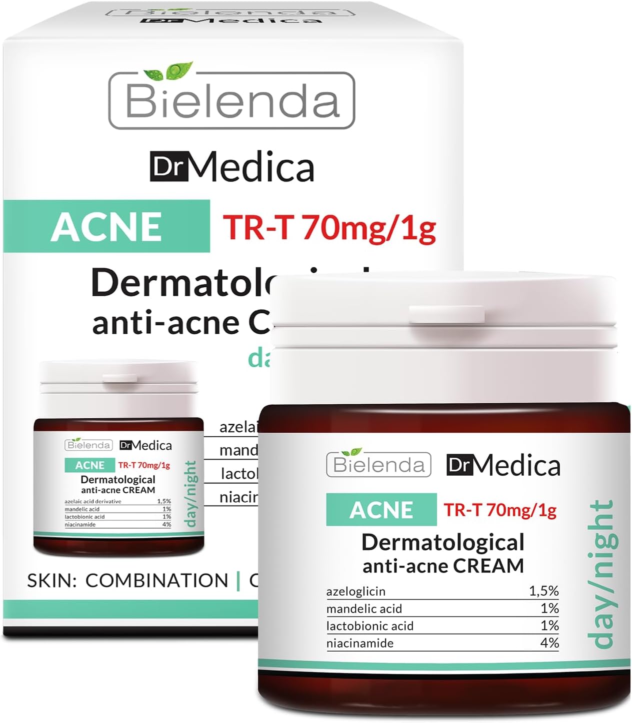 Bielenda Dr Medica Acne – Dermatologische anti-acne 24-uurs crème 50 ml