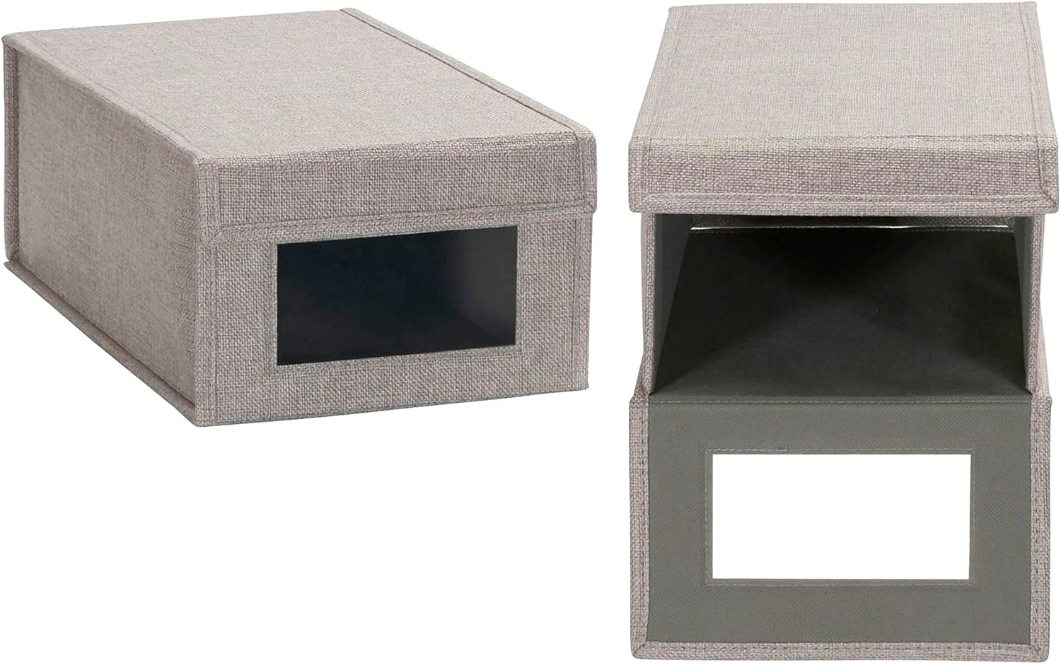 Set of Medium Linen Fabric Storage Bins with Jamaica Ubuy