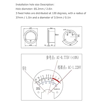 Amazon.co.jp: VUメーター パネルVUメーター アナログ VU