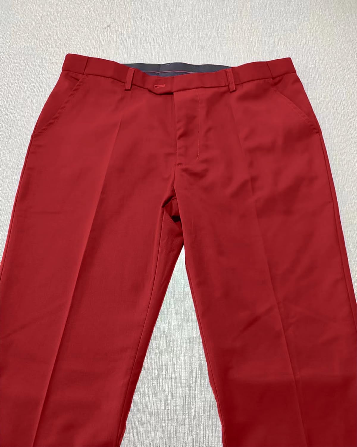 Men's Separated Suit Pants Regular Fit Flat Front Dress Pants for Men for Groom Wedding Prom