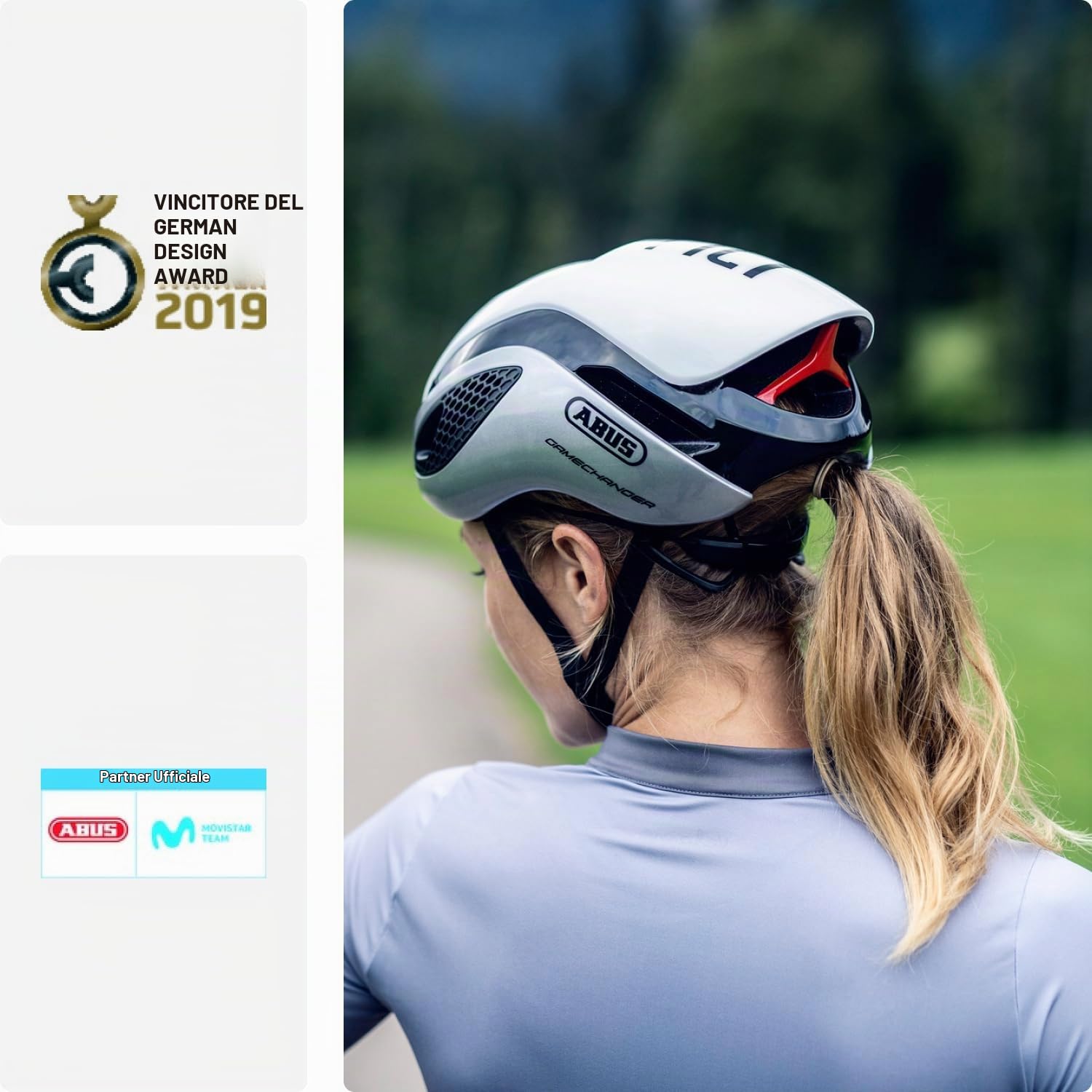 ABUS GameChanger Casco da bici da corsa, aerodinamico, con ventilazione ottimale, per uomo e donna