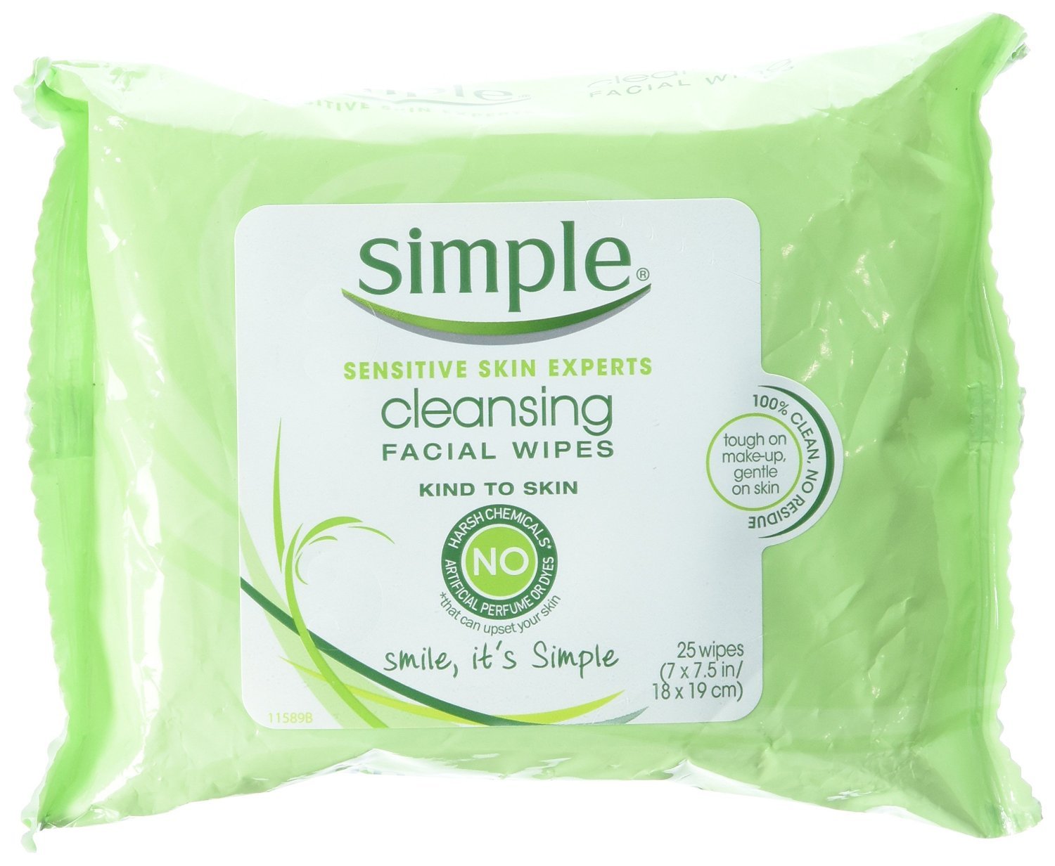 Simple Clean Face Wipes Size 25ct Simple Clean Face Wipes 25ct