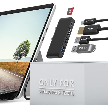 Microsoft Surface Pro 8 USB C Hub 