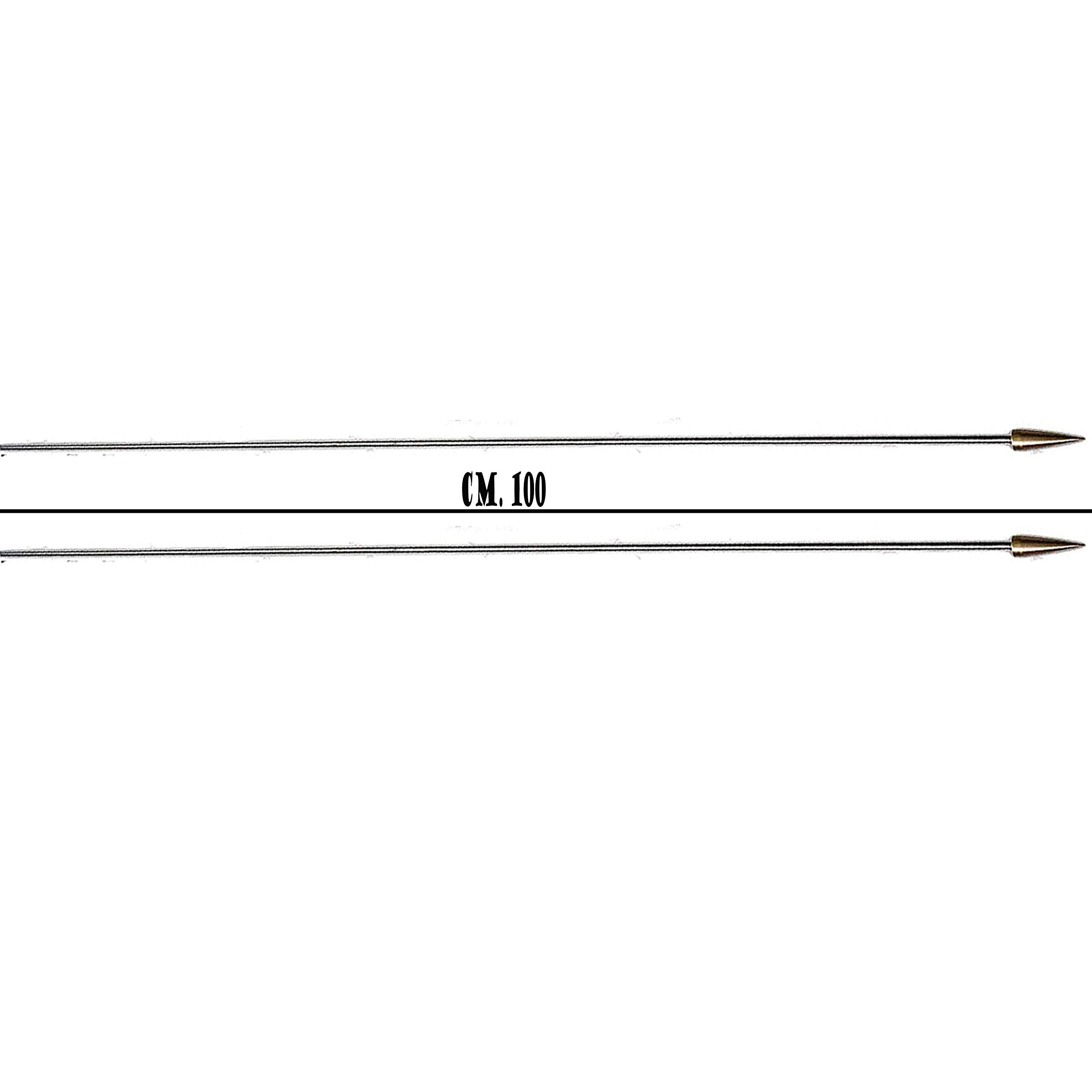 Astina Pesca Cannolicchi Astine Fiocina Capelunghe Kit 2 Pezzi