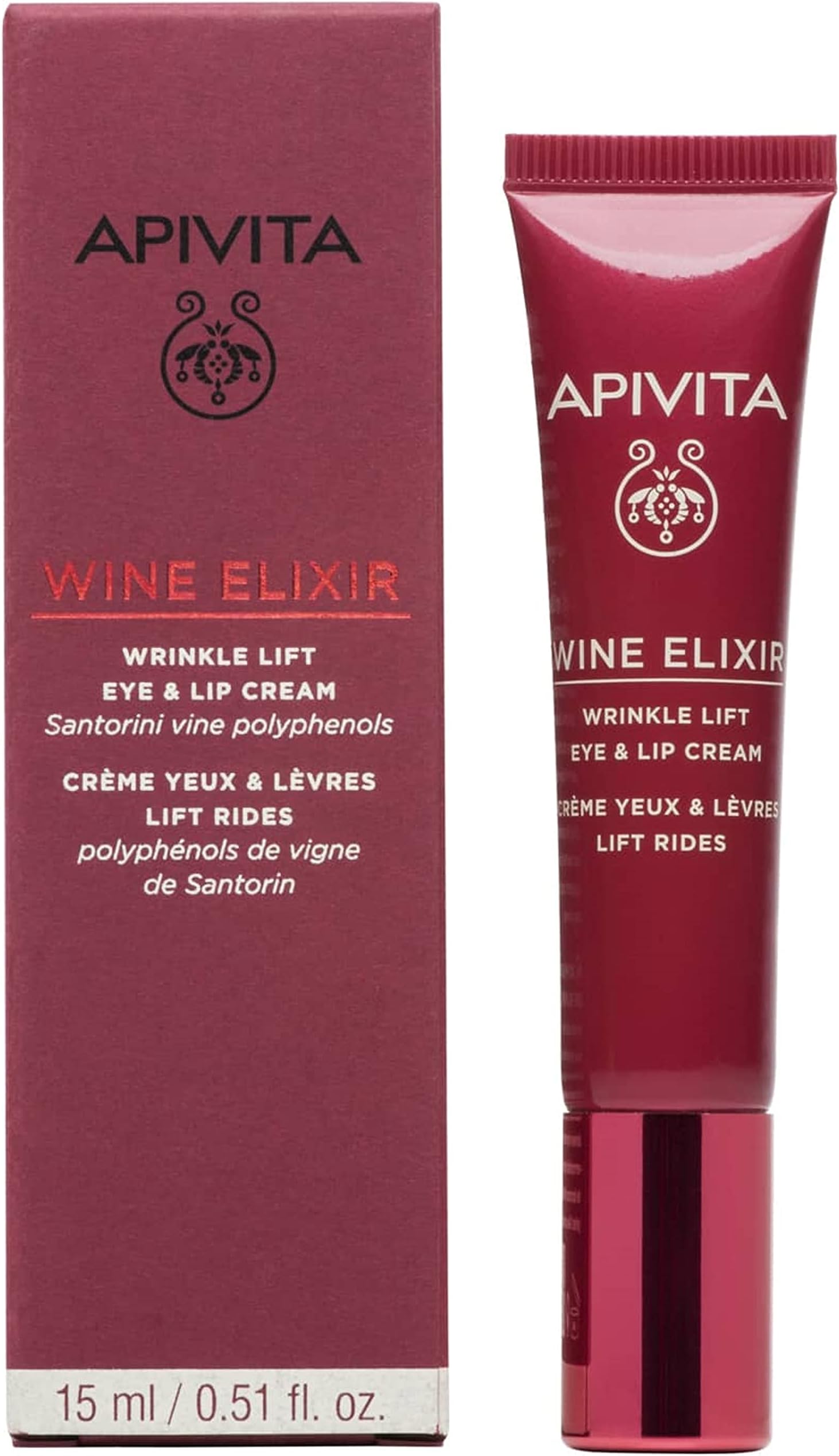 Wine Elixir Wrinkle Lift Eye & Lip Cream 15ml