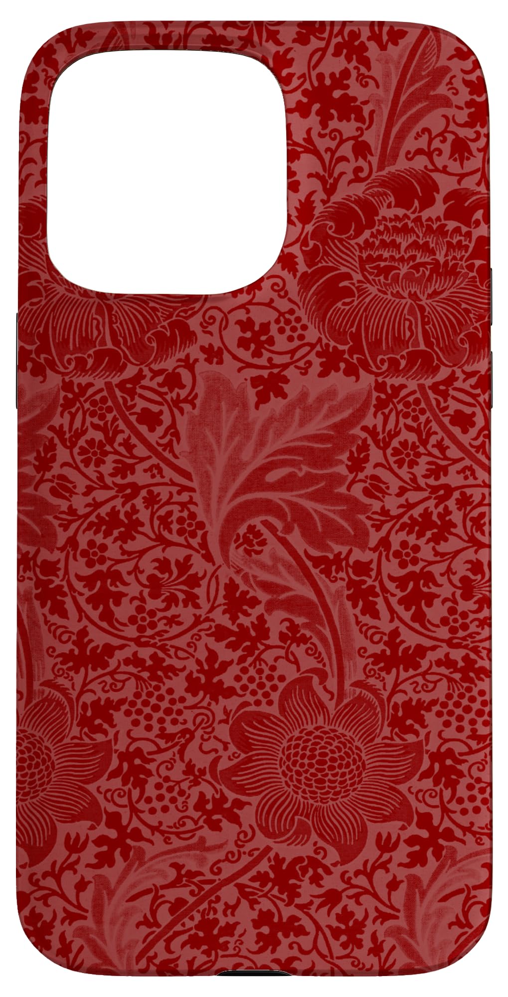 Flowers Floral Flowers Red Case for iPhone 15 Pro Max