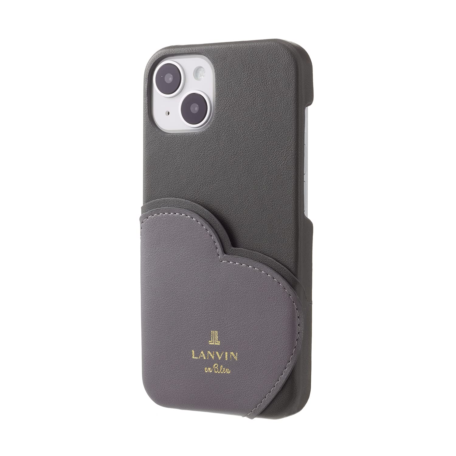 Amazon.co.jp: [LANVIN en Bleu] iPhone 14 スリムプラップハート 