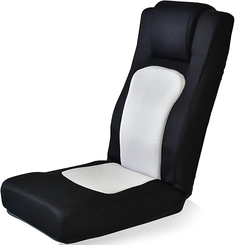 Amazon Doris 座椅子 リクライニング 無段階 ハイバック ガス圧式 ヘッドクッション付 グレー コペ 座椅子 オンライン通販