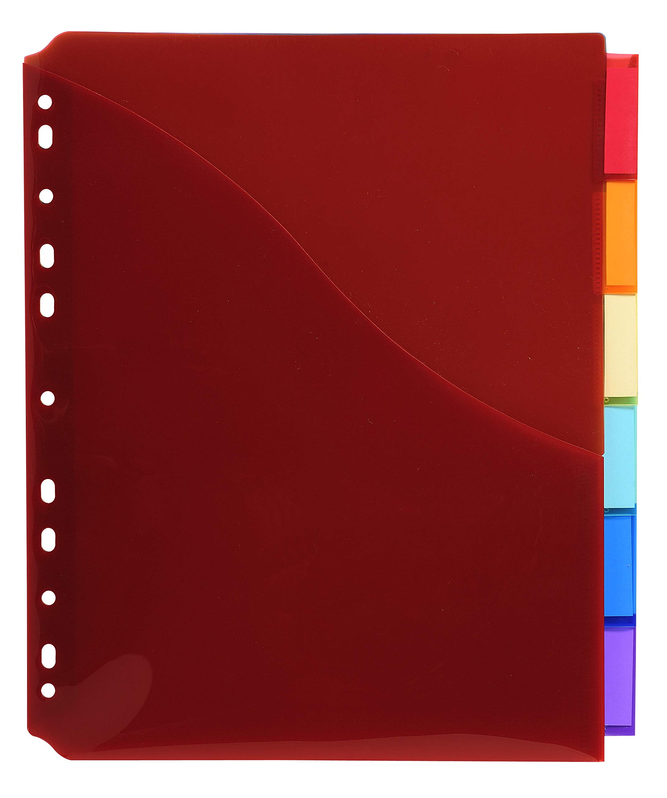 Exacompta Divisori e Segnaletica 6 sezioni Multicolore 25x30 cm A4 maxi