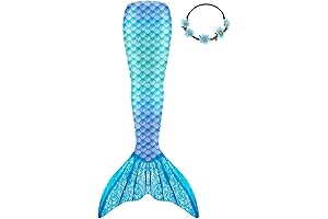 Mermaid Tail Swimsuit for Girls and Adults