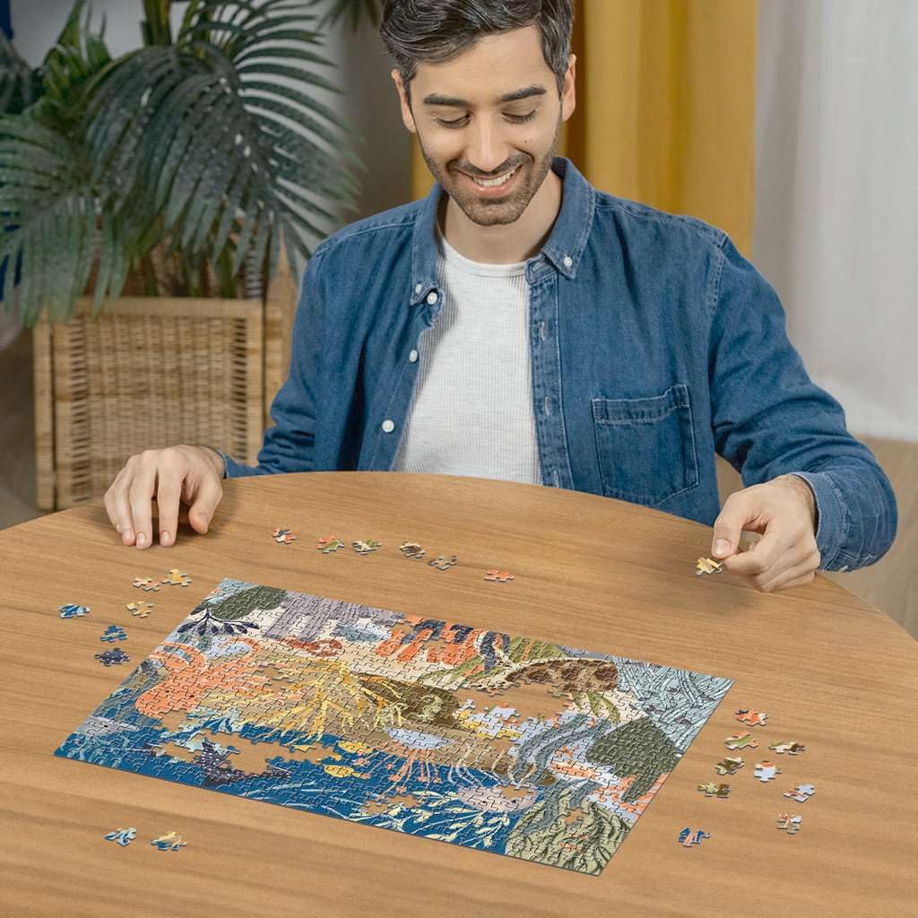 Ravensburger Ocean Whimsey 500 piece Jigsaw Puzzle, Wj Piezas Ocean Whimsy, 500 Teile, ca. 49 x 26 cm - Image 3