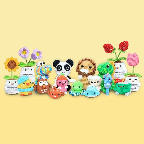 Miniatura 6 de yes.Sister Kit de ganchillo de bricolaje  Juego de 2 adorables búhos (marrón claro y marrón oscuro)  Kit Amigurumi  Artesanía relajante y ecológica