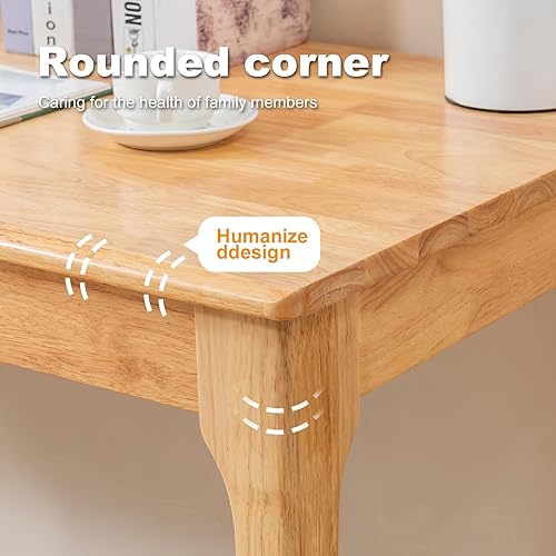 Miniatura 7 de Mesa de madera maciza, escritorio para juegos y oficina en casa para estudiantes, escritorio de PC para dormitorio, escritorio pequeño de