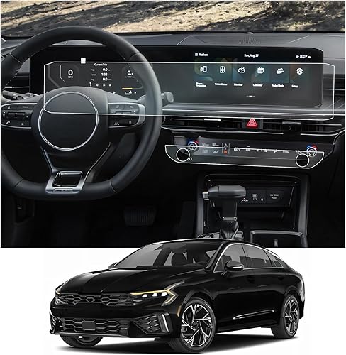 Miniatura 43 de CDEFG Protector de pantalla de vidrio para Telluride: Protector de pantalla táctil para pantalla de automóvil, vidrio templado 9H, antiarañazos