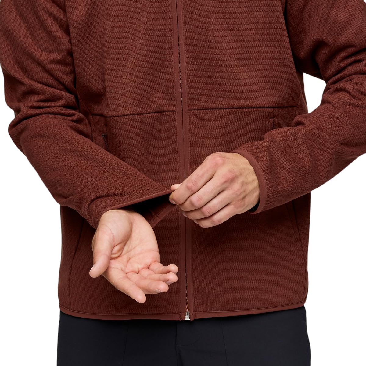 Cotopaxi Men's Envo Fleece Full-Zip Jacket Heather Chestnut Xl