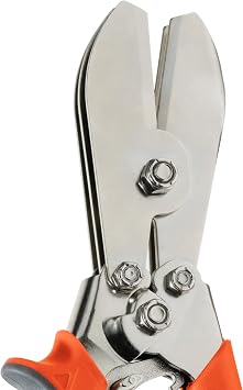 Klein Tools 86520 5 Blade Crimper for Ductwork, Pipe and Sheet Metal Crimps 24 gauge Steel, 28 gauge Stainless