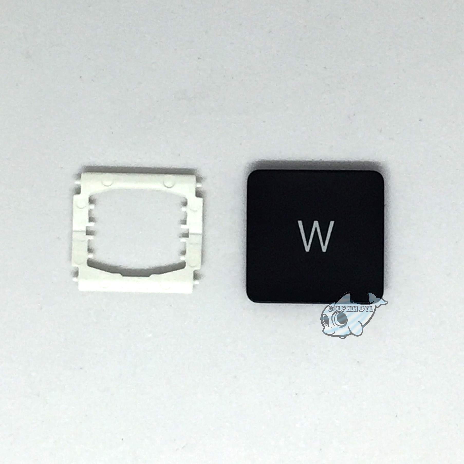 Dolphin.dyl(TM) Replacement Individual Key Cap for US MacBook Pro A1706 A1707 A1708 Key Keyboard W Key Cap with Hinge