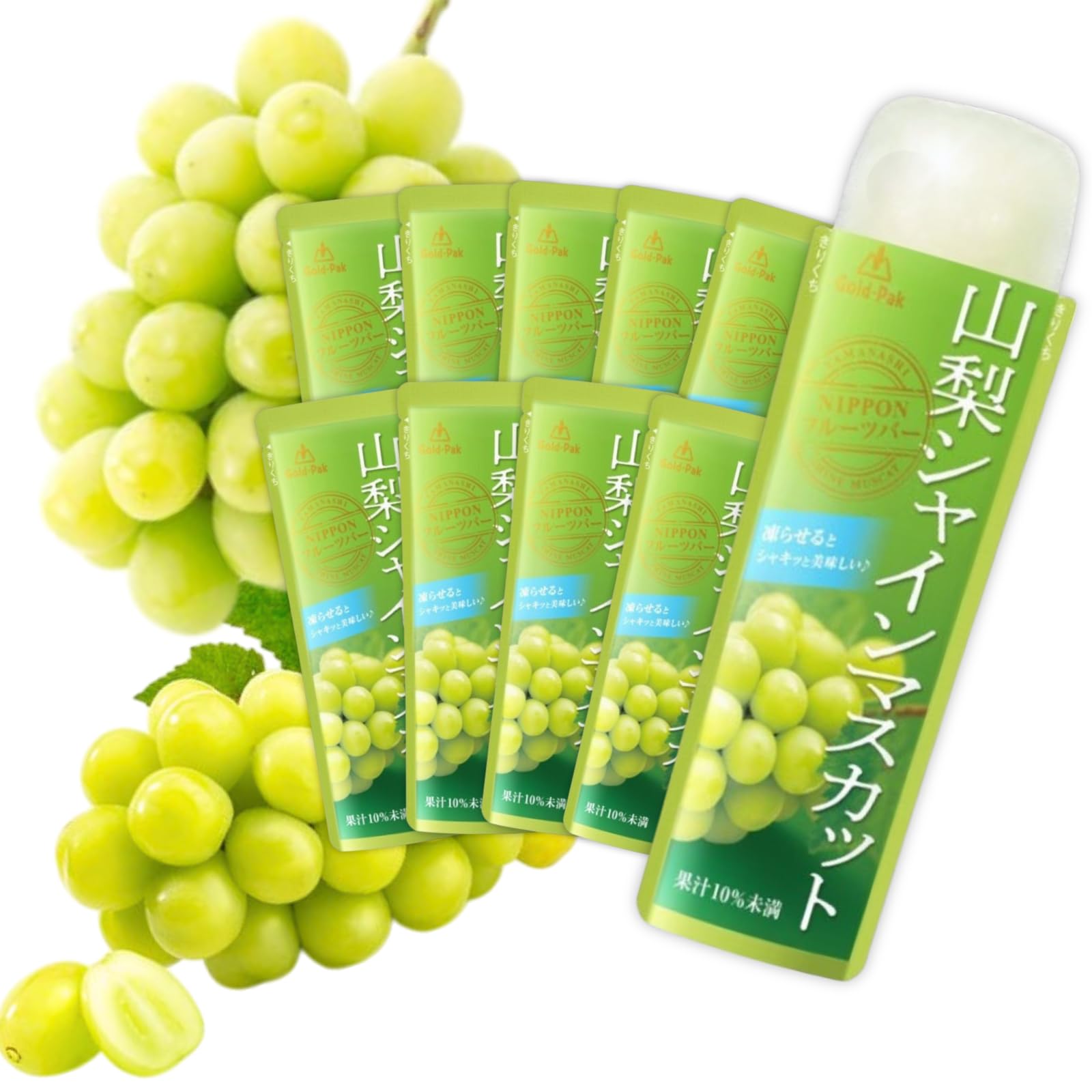 Amazon.co.jp: ゴールドパック 凍らせておいしい 国産 フルーツ