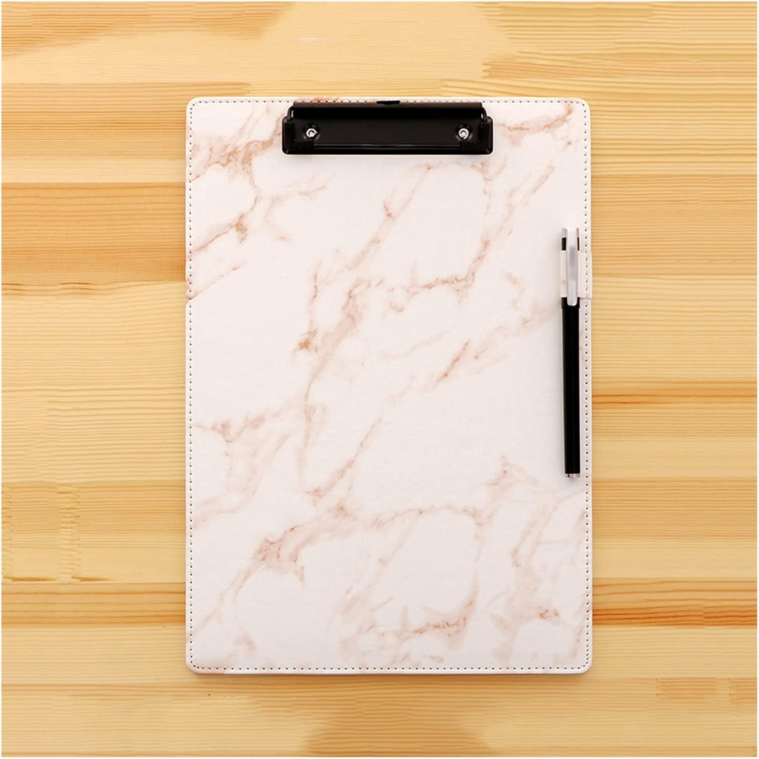 ドキュメントバッグ A4フォルダボードクリップレザークリップボードデータソートバインダー学校、オフィス、ビジネス（10パック）のため