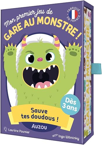 Jeu de cartes - mon premier jeu de gare au monstre !