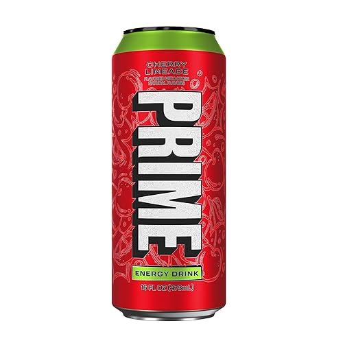 PRIME Energy CHERRY LIMEADE, Sugar Free Energy Drink, 200mg Caffeine