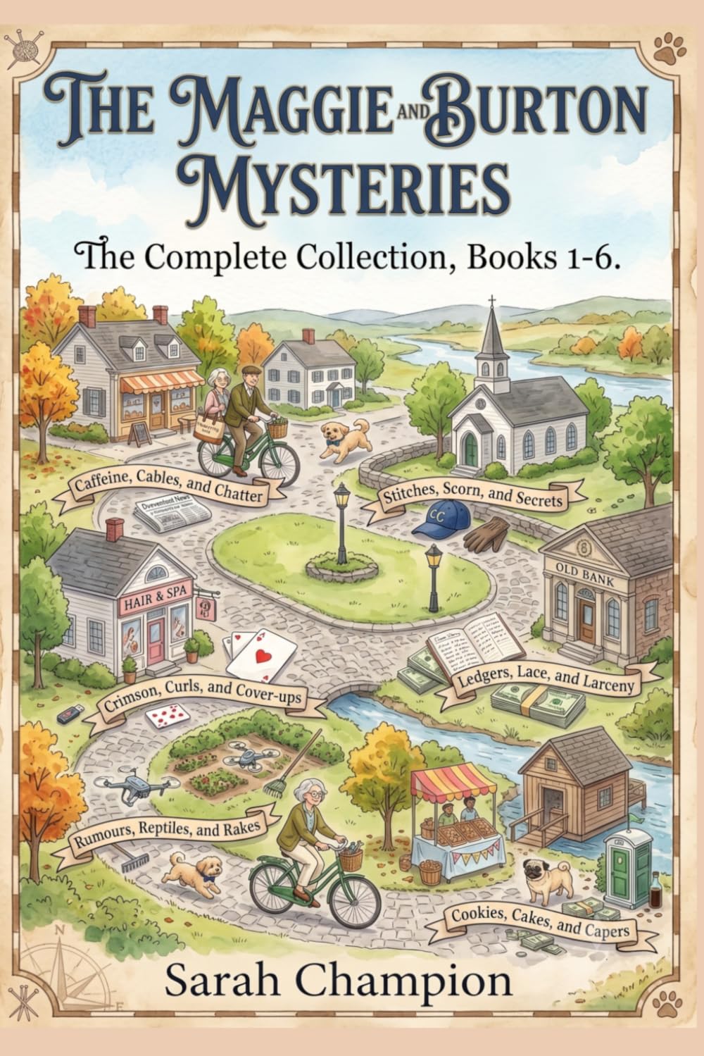 The Maggie and Burton Mysteries (Short Stories): The Complete Collection, Books 1-6