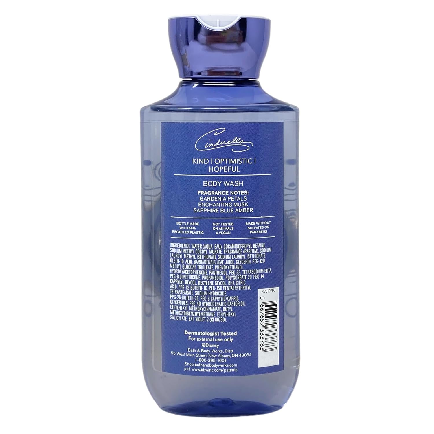 Bath & Body Works Limited Edition Princess Collection Cinderella Trio Gift Set - Fragrance Mist, Body Cream and Shower Gel - with a Wild Jasmine Bar Soap - Full Size - Image 7