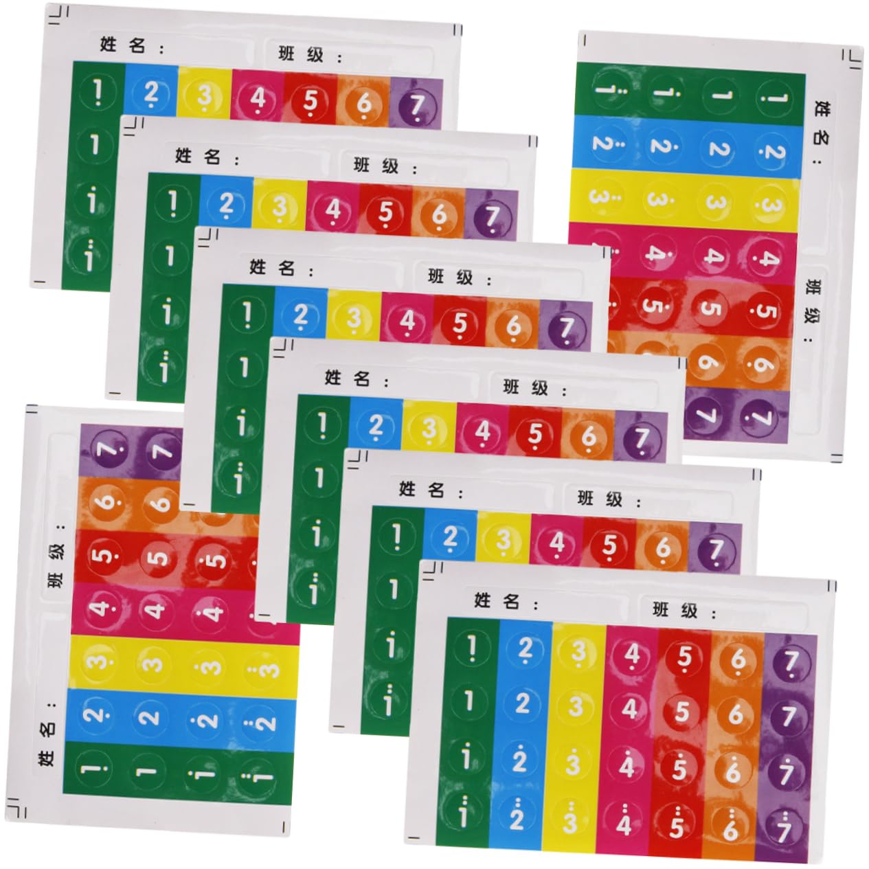 ifundom Flute Accessories Pan Flute Part Music Note Stickers Easy to Use Safe for Your Instrument Great for Learning