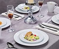 Vista 6 de Juego de cubiertos negros de acero inoxidable de 20 piezas para 4, incluye cuchara tenedor, cuchillo y cubiertos de cocina, juego de cubiertos