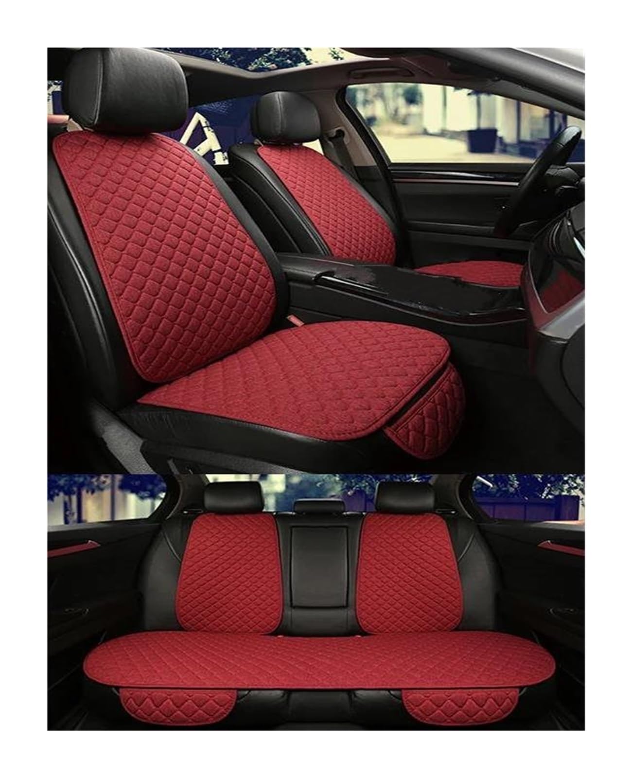 プレミアムシート クッション　レッド Amazon.co.jp: ボンフォーム(BONFORM) シートクッション