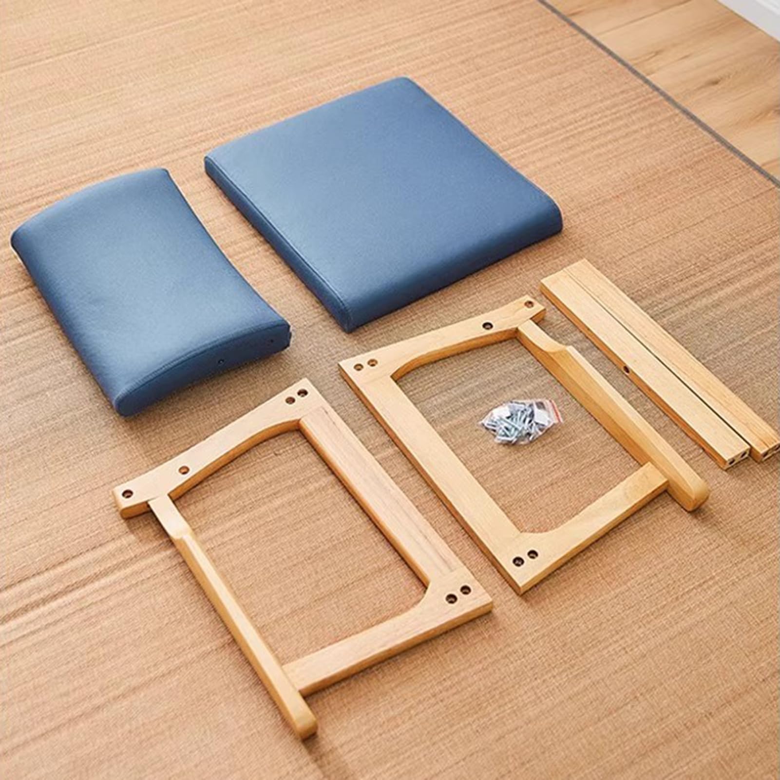 Silla de meditación con soporte de respaldo, silla japonesa para sala de estar o dormitorio, cómodo asiento tatami para relajación y meditación