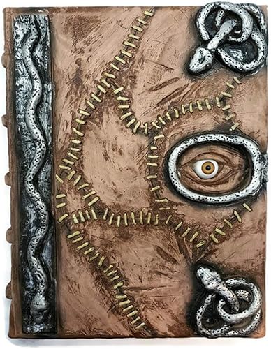 Hocus Pocus libro de hechizos  libro de hechizos  Decoración de Halloween Látex Necronomicon Costume Notebook Journal (libro completo con páginas)