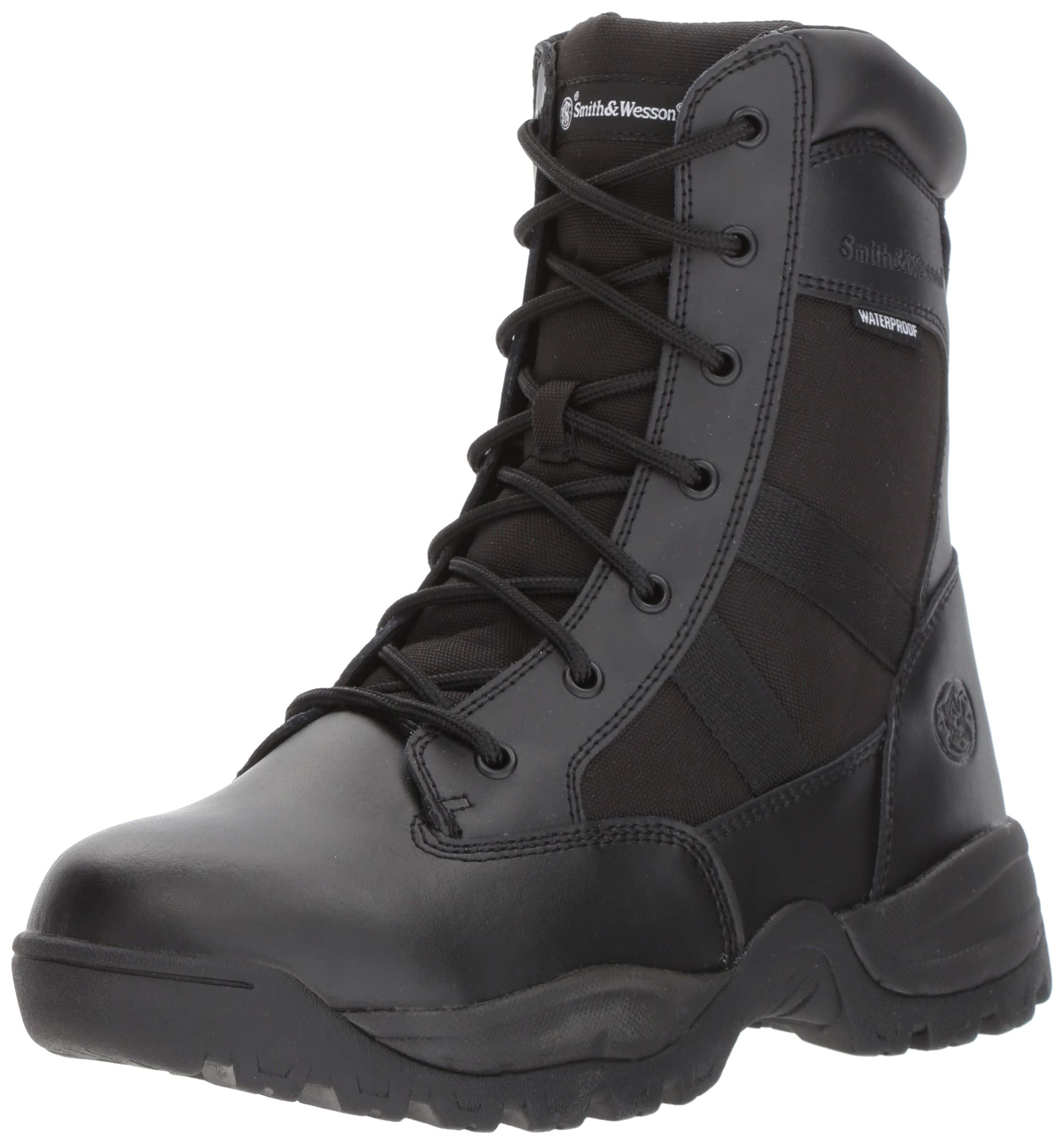 Smith & Wesson Men's Breach 2.0 Tactical Waterproof Side Zip Boots