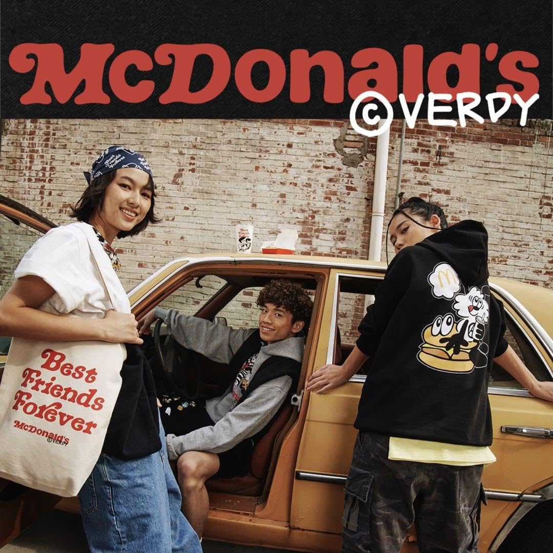 Amazon.co.jp: VERDY McDonald VICK マクドナルド トートバッグ