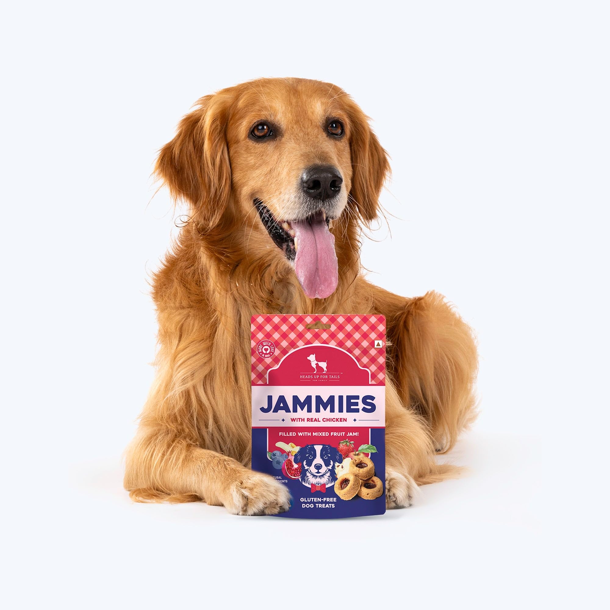 Huft Jammies Dog Treats Real Chicken And Mixed Fruit Jam