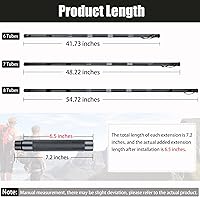 Vista 4 de aiGear H2 Survive Walking Hiking Stick - Outdoor Tactical Hiking Staff Multitool Gear Adjustable Trekking Poles for Survival Camping Hiking 6-8