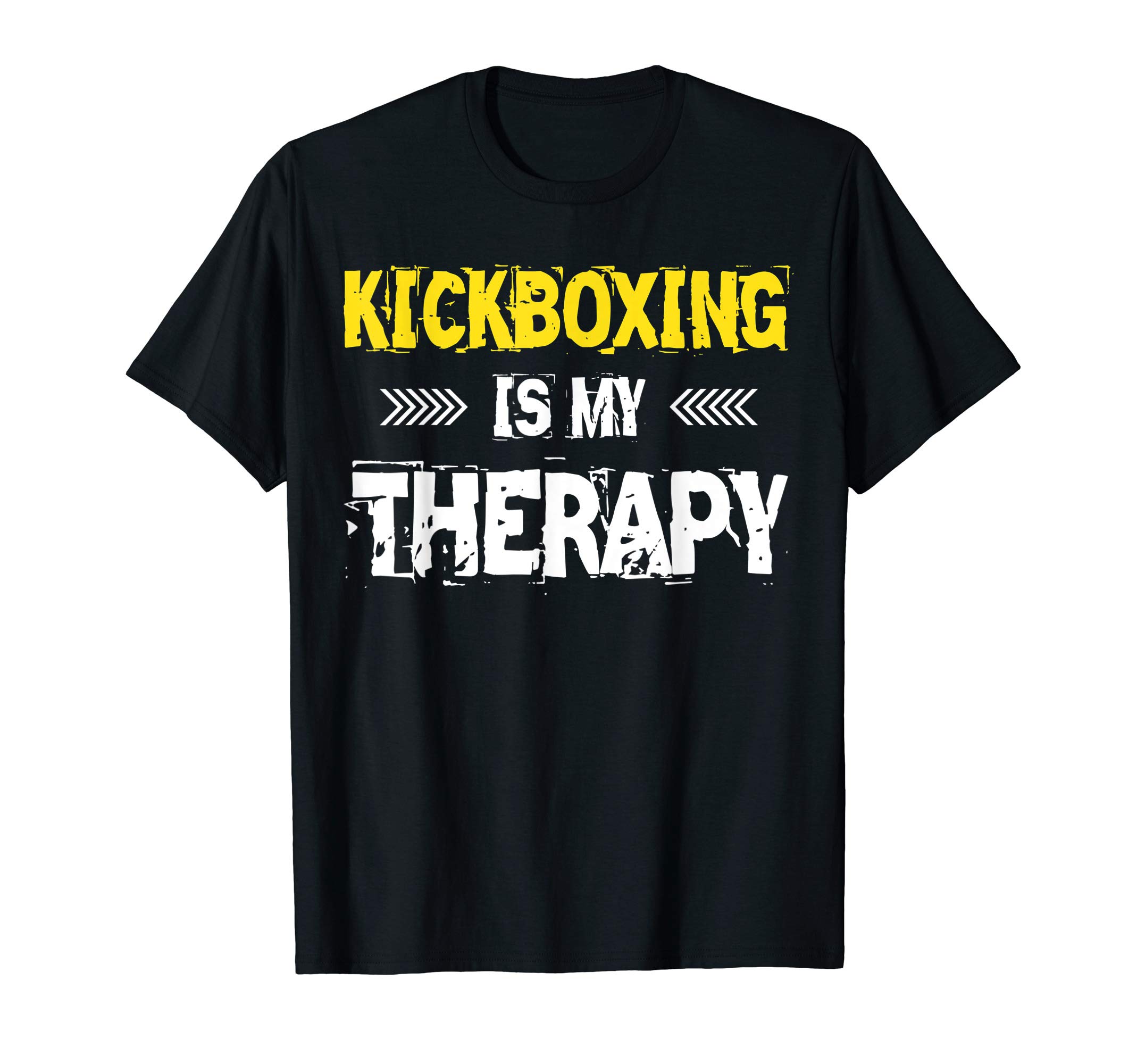 Vintage Kickboxing Kickboxer GiftKickboxing Is My Therapy Kickbox T-ShirtOEKO-TEX STANDARD 100